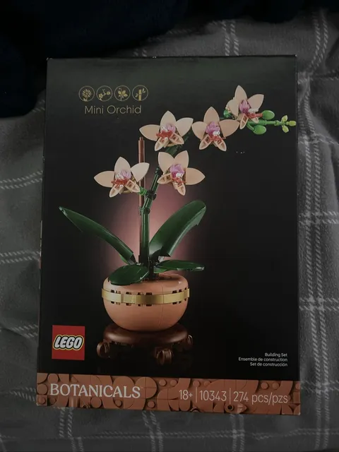 LEGO Botanicals: Mini Orchid (10343 PCS Brand New Sealed In Box