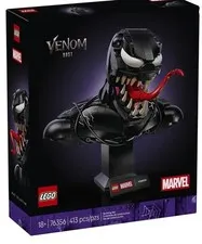 LEGO Marvel Venom Bust Set 76356 413 Pieces 18+ Complete Set
