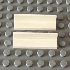 Lego Lot White Panel 1x4 15207 (lot of 2)