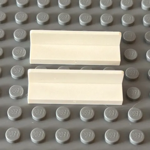 Lego Lot White Panel 1x4 15207 (lot of 2)