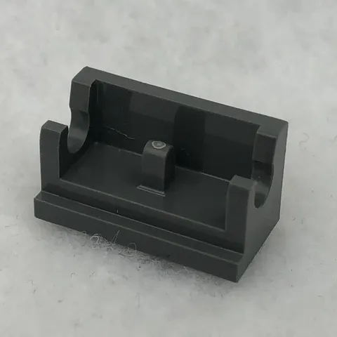 LEGO 3937 Dark Bluish Gray Hinge Brick 1 x 2 Base (x1)