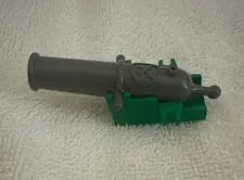 Lego Grey Cannon with Green Base, Vintage, Pirates, Collectors Army
