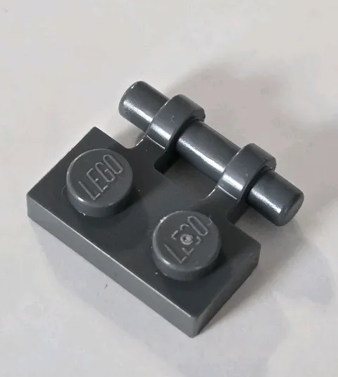 LEGO Parts - Dark Bluish Gray Plate 1 x 2 Bar Handle on Side - No 2540