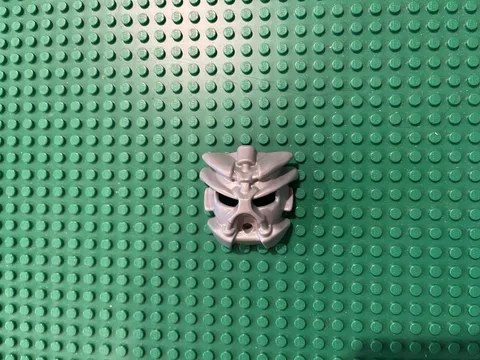 Lego Pearl Light Gray Bionicle Mask Pakari Nuva