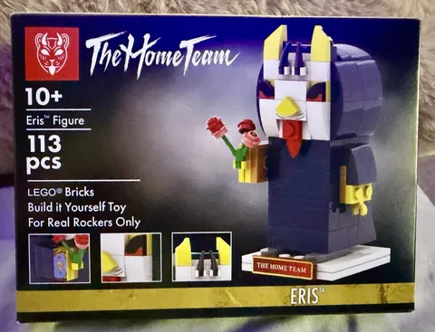 THE HOME TEAM Lego Bricks - Eris Figure - Tour Exclusive VIP 2025 - New, Sealed