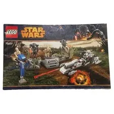 Lego Star Wars Battle on Saleucami Manual 75037