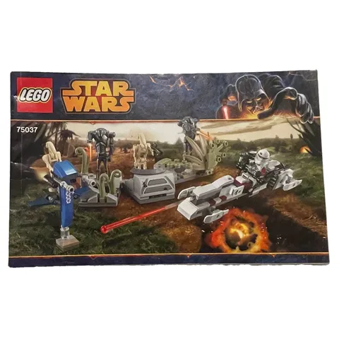Lego Star Wars Battle on Saleucami Manual 75037