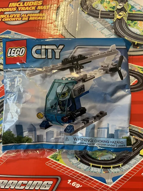 LEGO City 30351 POLICE HELICOPTER 44 Pieces 2017 Polybag New & Sealed NISB
