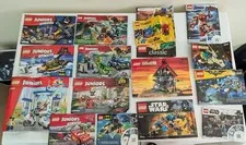 Lot 15 LEGO Manuals Instructions Booklets Mixed