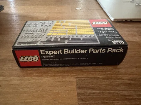 LEGO Vintage Technic: Supplementary Set 8710 - New In Amazing Condition