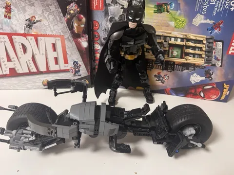 LEGO 76273 Batman Construction Figure & Bat-Pod Bike 713 pcs
