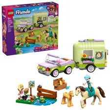 LEGO Friends 42695 Horse & Baby Foal Trailer New in Box 279 pcs