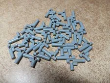 LEGO LOT 34 LIGHT BLUISH GRAY MINIFIGURE BLASTER ELABORATE HOSE NOZZLE #60849