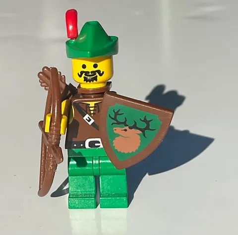 Lego Vintage Castle Dark Forest Forestman 1 Minifigure 6079 cas004 cas285