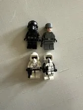 LEGO Star Wars Imperial Officer & 2 Snowtroopers w/ Blasters Lot