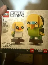 LEGO BrickHeadz Pets 40443 Budgie & Chick Complete Set 261 pcs Age 8+