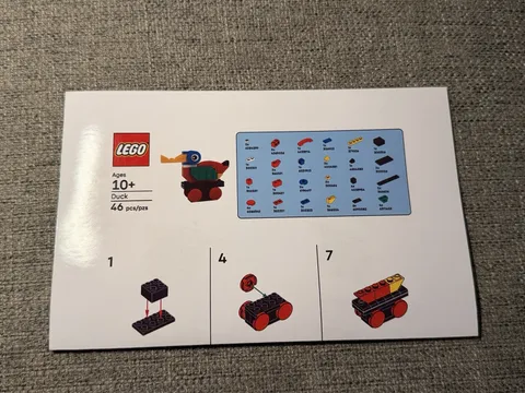 LEGO Make & Take Instructions (2026 World Play Day Wooden Duck) June 11, 2026