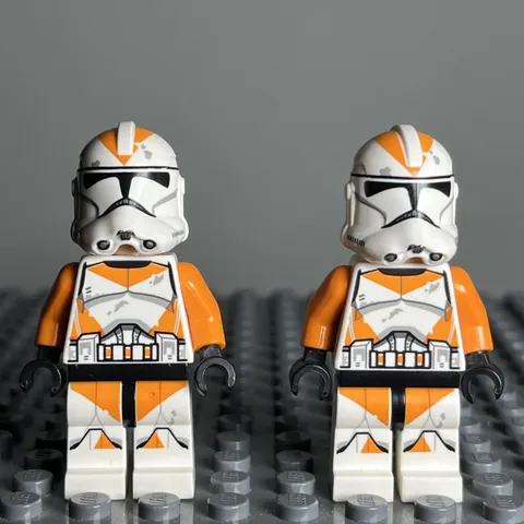 Lego Star Wars 212th Battalion Clone Trooper Minifigure SW0522 Lot Of 2 - 1U