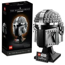 LEGO Star Wars The Mandalorian Helmet Buildable Model, Display Collectible Decor