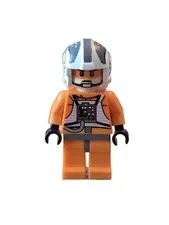 LEGO LEGO Minifigure Star Wars Zev Senesca Rebel Pilot  MINIFIG Minifigure new
