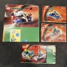 LEGO Life On Mars Instruction Manual Lot Of 4 7310 1195 7300 7303