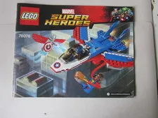 Lego Building Instructions Instruction Superheroes 76076