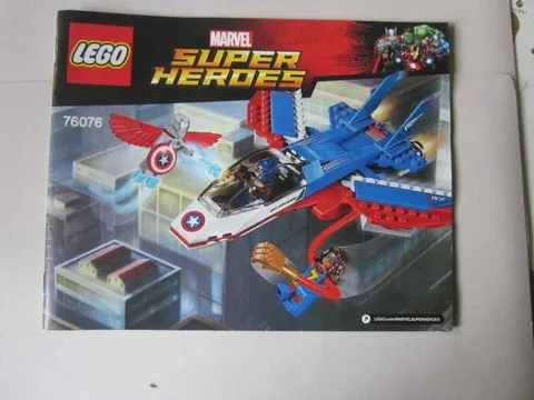 Lego Building Instructions Instruction Superheroes 76076