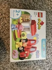 LEGO DUPLO 10468 Tractor and Market Peppa Pig 18pc 2+ Boxed Gift For