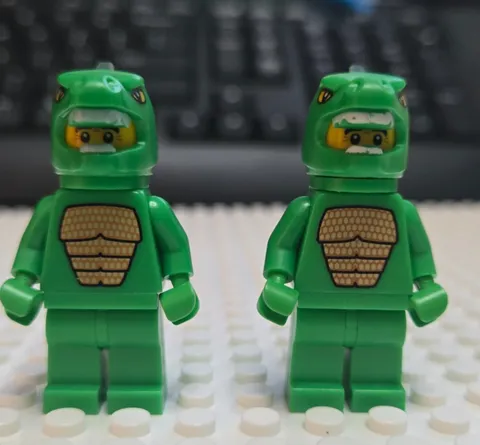 Lego Set of 2 Lizard Man Minifigure Collectible Series 5 CMF Complete col05-6