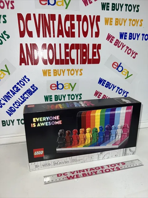 LEGO 40516 Everyone is Awesome Rainbow Pride Set (346 pcs) Brand New,Sealed 🔥