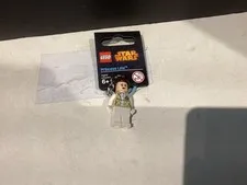Princess Leia LEGO Star Wars Keychain Hoth Outfit 850997 RETIRED 2014 New
