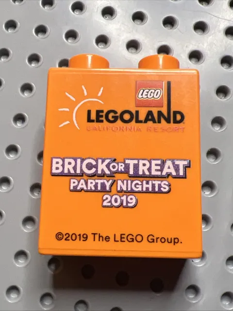 LEGO 4066pb538 Orange Duplo Brick Or Treat Party Nights Legoland 2019 Promo