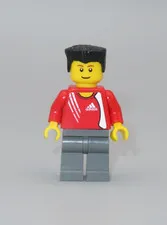 LEGO Adidas Soccer player # 11 sports minifigure 3570 Street Soccer
