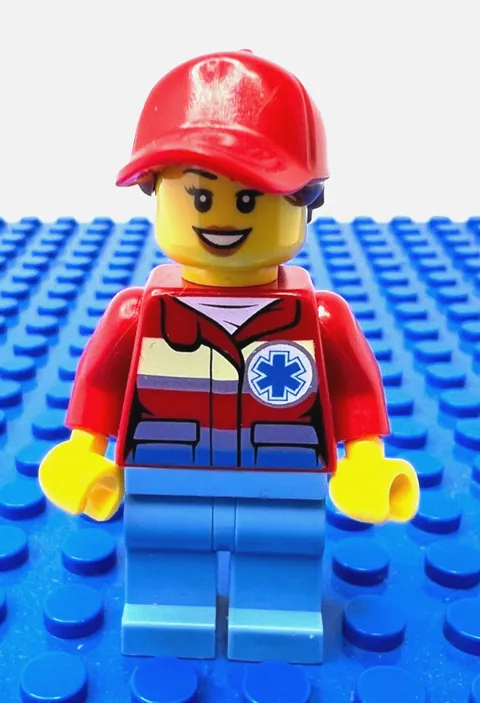 LEGO City Minifigure - Female Helicopter Medic cty0859 Set 60179