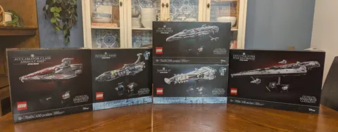 Lego Brand New Star Wars Starship Collection Lot of 5 (75376,75376,75377,75405+)