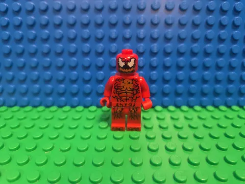 LEGO Carnage Minifigure Marvel Super Heroes 76163 sh0632 CMF Lot Rare Retired 