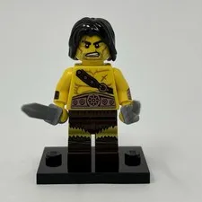 Lego Barbarian Minifigure Collectible Series 11 CMF Complete w/ 2 Swords