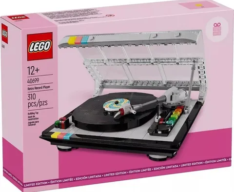 LEGO Retro Record Player 40699 - NEW & SEALED - LIMITED EDITION