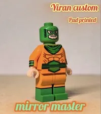 LEGO DC Superheroes Mirror Master custom minifigure by Yiran Customs Pad Printed