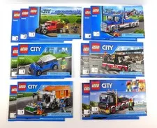 Lego CITY Lot of 13 Manuals for Sets 60048, 60056, 60081, 60084, 60118, 60183