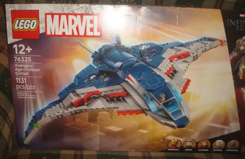 LEGO 76325 Marvel Avengers: Age of Ultron Quinjet NEW