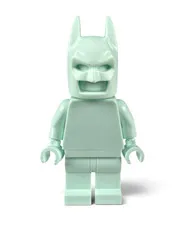 Official LEGO - Light Aqua Monochrome Prototype DC Batman Minifigure - RARE