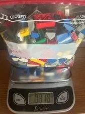 1/2 Pound Lego Slope Pieces Bricks Variety of Lengths