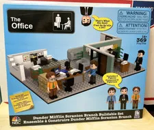 BRICK BUILDING SET  The OFFICE BUILDING SET  Dunder Mifflin Scranton Branch