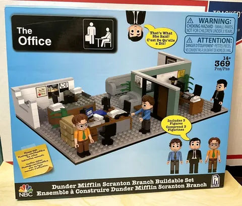 BRICK BUILDING SET  The OFFICE BUILDING SET  Dunder Mifflin Scranton Branch