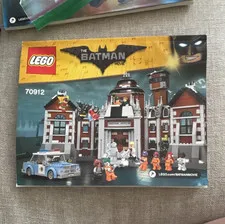 LEGO Arkham Asylum 70912 Illustrated Instruction Manual THE LEGO BATMAN MOVIE