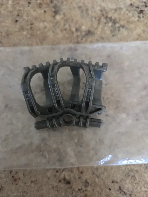 LEGO Bionicle Parts: Zamor Sphere Holder, Part # 53550, Dark Silverish Gray