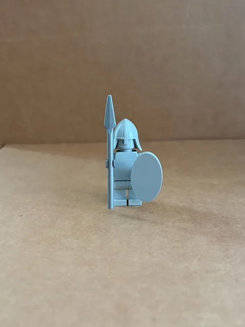 LEGO Statue Minifigure Castle Monochrome Fig Town LBG Bluish Gray L116