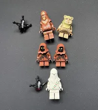 LEGO Star Wars Minifigure Lot - Chewbacca, Wicket & Logray (3 Pieces)