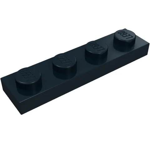 10x LEGO® Part 3710 - Plate 1 x 4